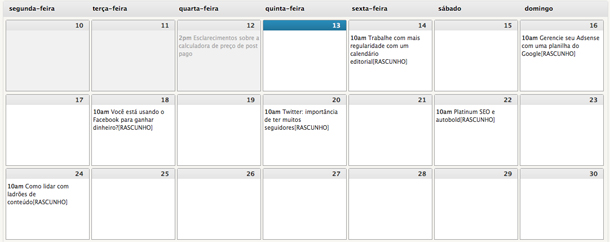 calendario