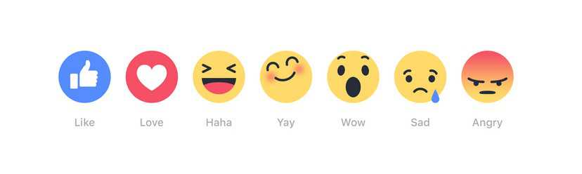 Facebook Reactions